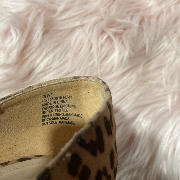 Just Fab size 10 Cheeta dress shoes - Picture 4 of 4